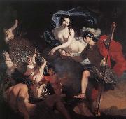 unknow artist Venus Presenting Weapons to Aeneas Germany oil painting artist